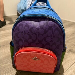 COACH Multicolor Backpack (Small)